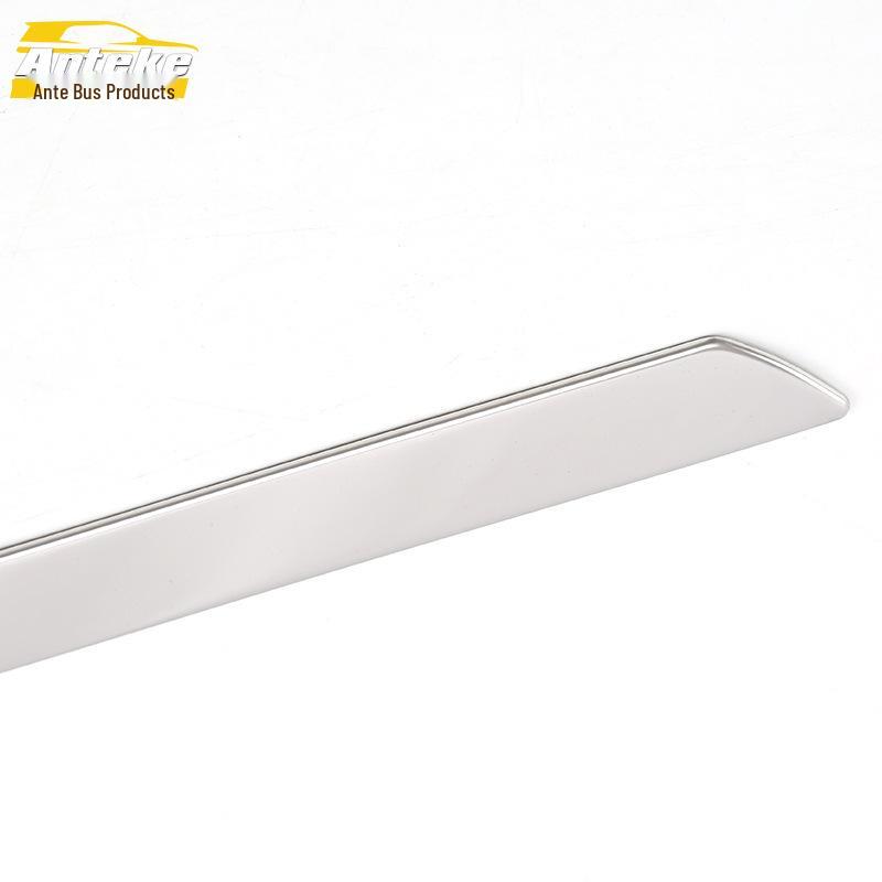 Превосходная отделка задней двери: Аксессуар из нержавеющей стали, защита бампера багажника от царапин, яркая накладка