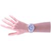 Citizen Мужская W474-204 ( Часы Q&Q Модель из нержавеющей стали) Круглые часы из серебристой нержавеющей стали, аналоговые