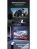 M5pro Мини HD Портативный Домашний Проектор - Беспроводное и Проводное Подключение