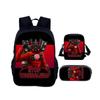 Toilet Man Primary and Secondary School Students' Three-piece Backpack Set 18
