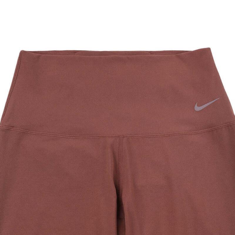 Nike Zenvy AS W NK DF HR Удобные Мягкие Нежные к Коже Спортивные Длинные Брюки Женские Низ Коричневый DQ6016-218