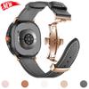 Кожаный ремешок для Samsung galaxy watch 8 40 44мм /8 classic 46мм Бизнес-ремешок для galaxy ultra 2025/7 47мм Браслет для смарт-часов