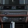 Carbon Fiber Interior CD Panel Cover Trim For BMW 5 Series F10 2011-2017