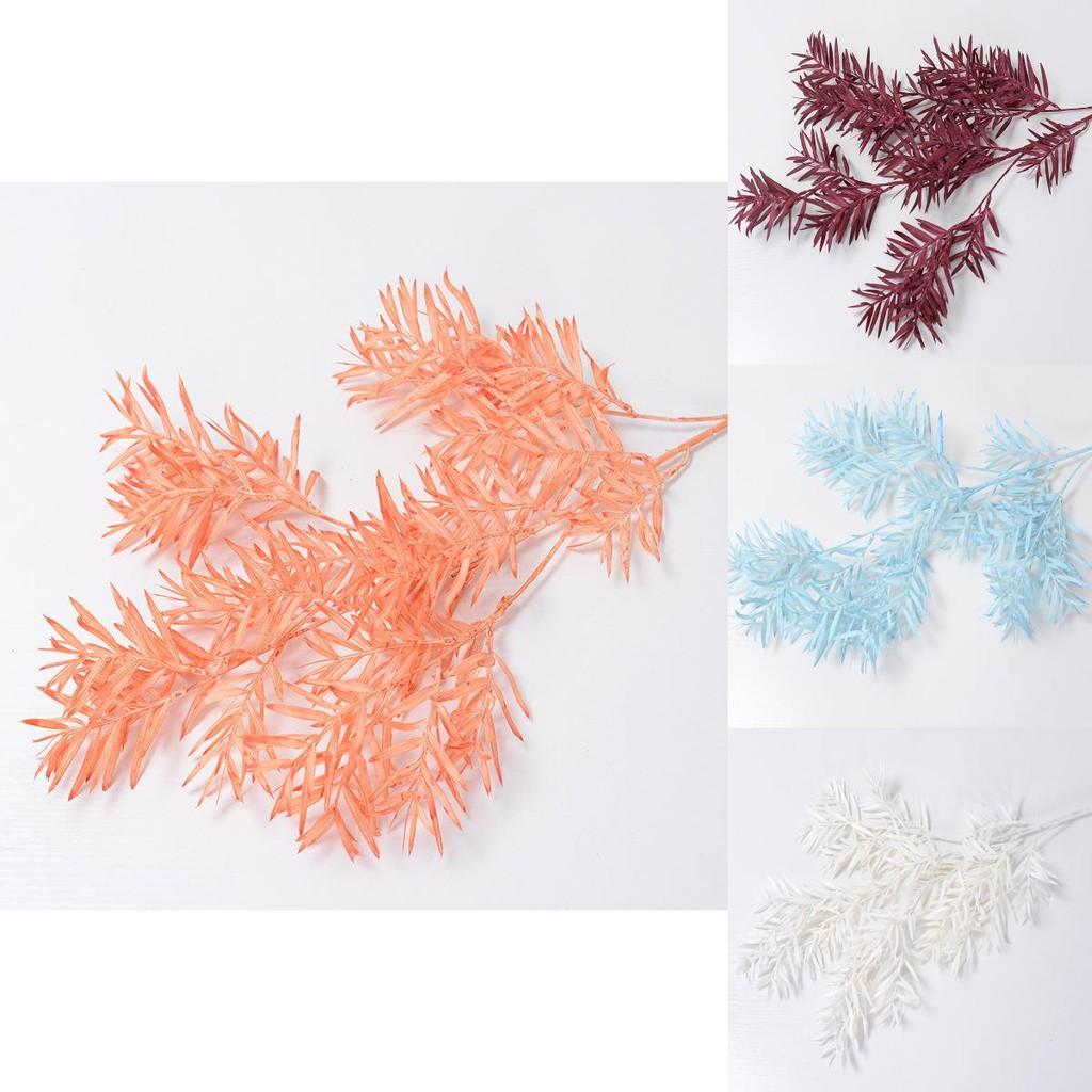 Реалистичный пластиковый матовый бамбуковый лист для свадебной церемонии и реквизит для фотосъемки на открытом воздухе