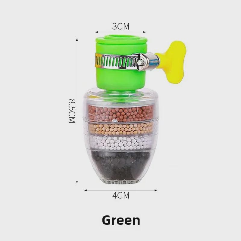 Универсальный фильтр для крана: Очиститель водопроводной воды для кухни и водосберегающий фильтр с защитой от брызг для домашнего использования