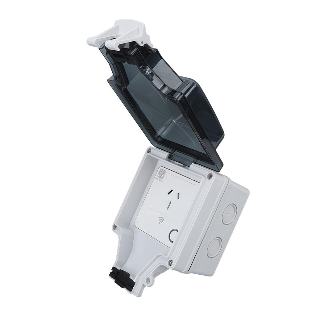 WiFi Intelligent Socket Type 86 IP66 Outdoor Waterproof Wifi Smart Power Outlets APP Control 15A