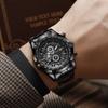 New Large Dial Men's Steel Strap Watch Calendar Quartz Watch Men's Watch Creative Wristwatch