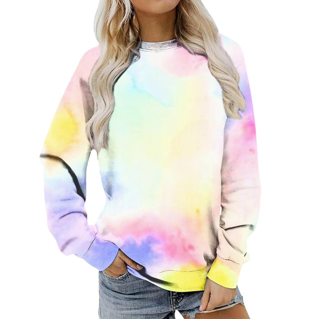 Women's Clothing Autumn Winter Halloween Round Neck Long Sleeve Large Loose Plush Thickened Sweater Top