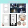 Light Night Plug Inductive Switch Modern Minimalist Design Bedroom Supplie Decor