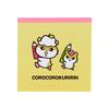 Блок для записей Sanrio COROCOROKURIRIN квадратный ( Ретро ) Япония НОВЫЙ