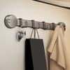 Прочный настенный крючок-вешалка на присоске с 5 крючками, без сверления, на клейкой основе, органайзер для ванной комнаты, кухни, прихожей, антикоррозийные крючки для хранения пальто