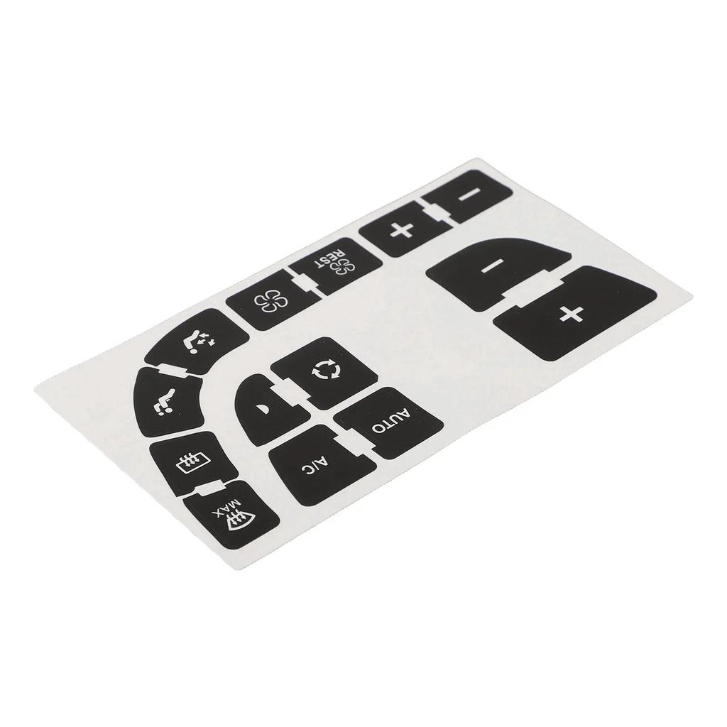 Набор наклеек для ремонта кнопок для C4, Grand, Picasso, наклейка на управление кондиционером, внутренние наклейки на кнопки автомобиля, отделка из винила