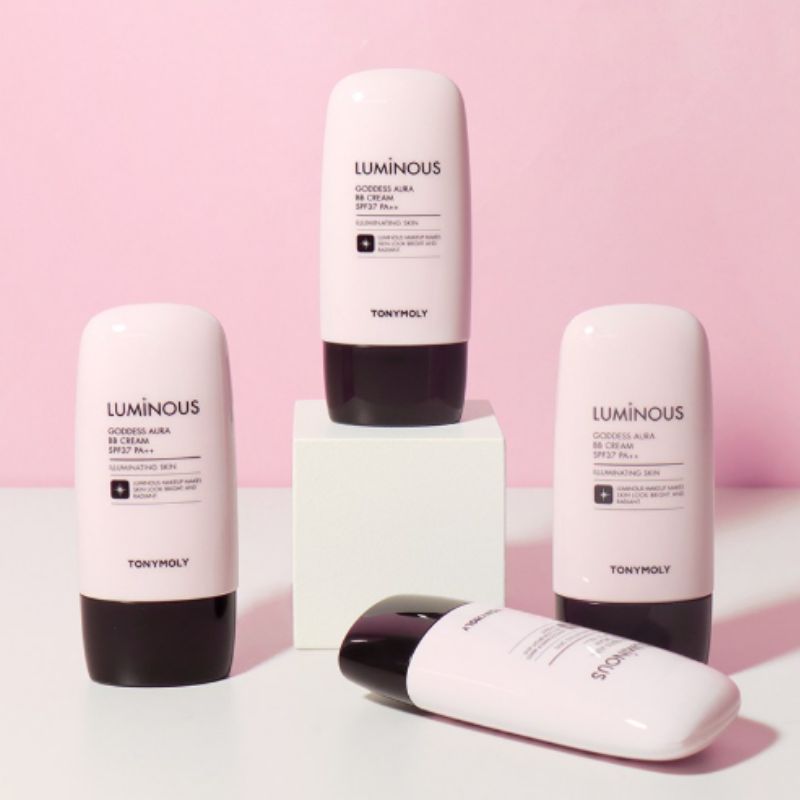 Tonymoly Светящаяся BB-крем-основа под макияж 'Аура Богини' SPF37 PA++ 45 г Сияющее покрытие