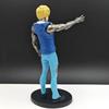 One Punch Man Jerris Little Peach 9.05Inch/23cm can move PVC Sit posture Collect In-vehicle Handsome Hero figure Toys Gifts