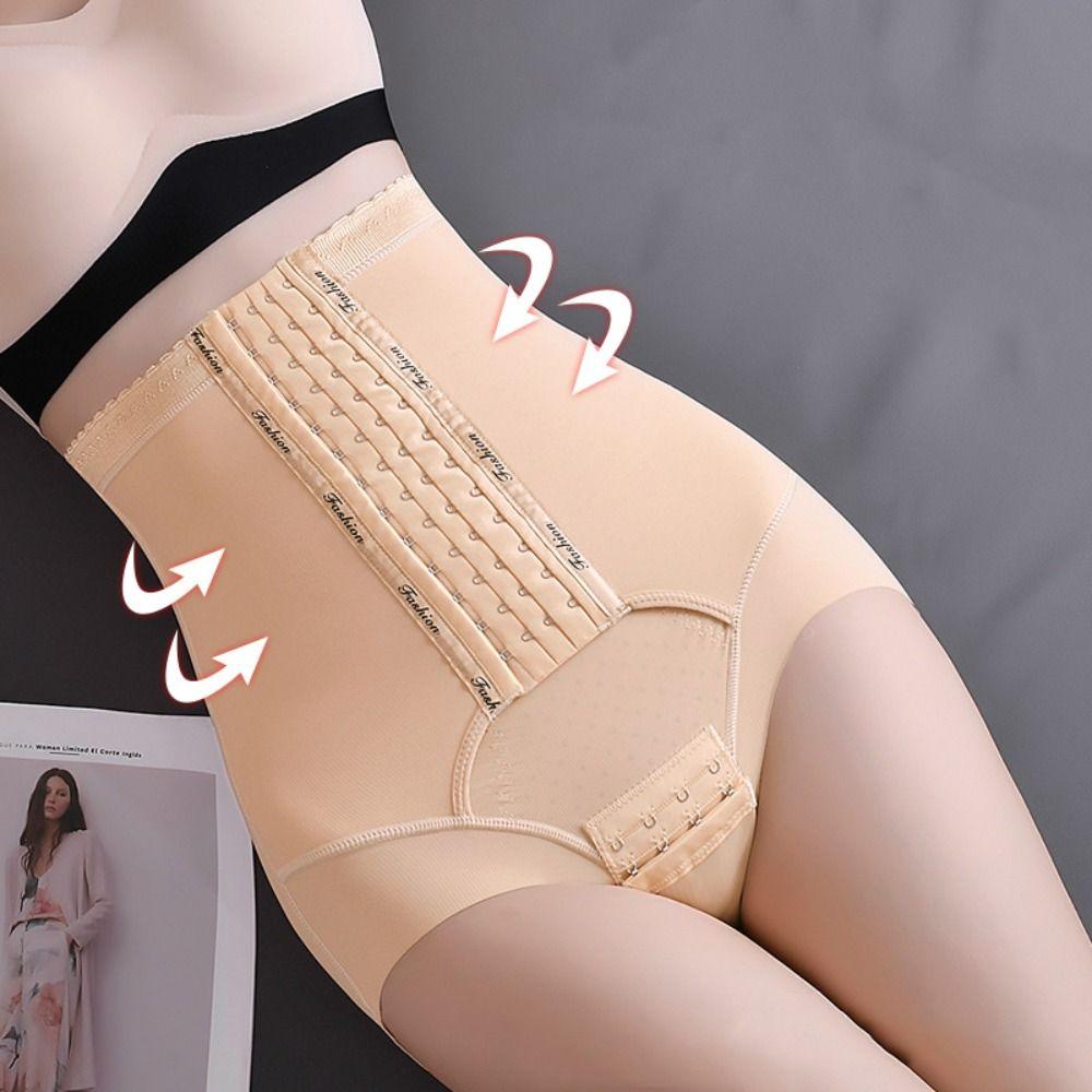 Бесшовные пряжки Корректирующее белье Женское с высокой талией Корректирующее нижнее белье Трусики для увеличения бедер Женские