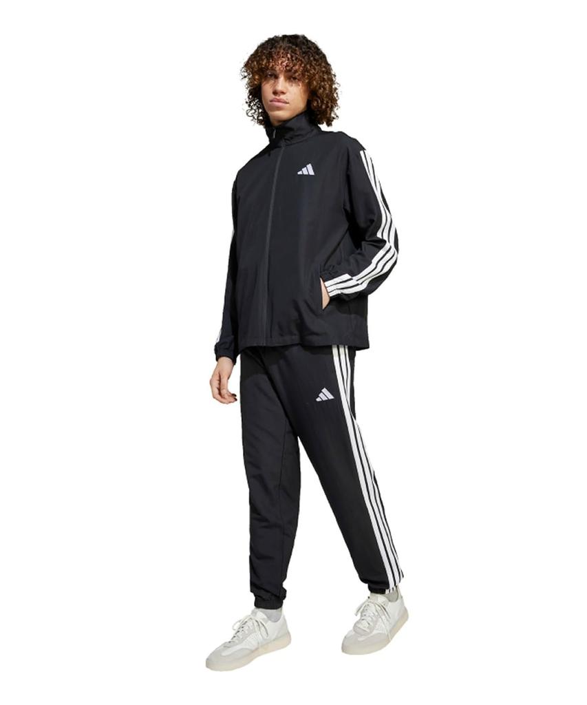 Adidas Тканый спортивный костюм Черный Размер M Мужской Комплект с 3 полосками, (KQI91) (JI8849),