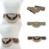 Adjustable Bohemian Women Belt Shining Ethnic Beaded Waistband Body Jewelry for Holiday