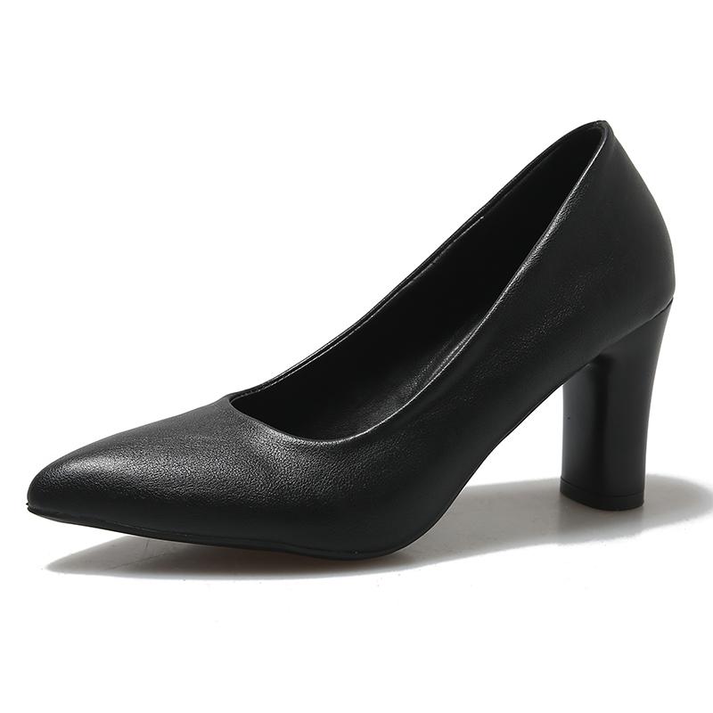 Fashion Aphixta Big Size 45 Classic Party Pumps Women High Chunky Heels Pumps Elegant Women High Heels Zapatos Mujer 2024 Tendencia