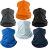 6 шт./упак. Гетра для шеи Балаклава Бандана Гейтор Маска для лица Шарф-накидка Дышащий Защита от солнца Головной убор для мужчин и женщин