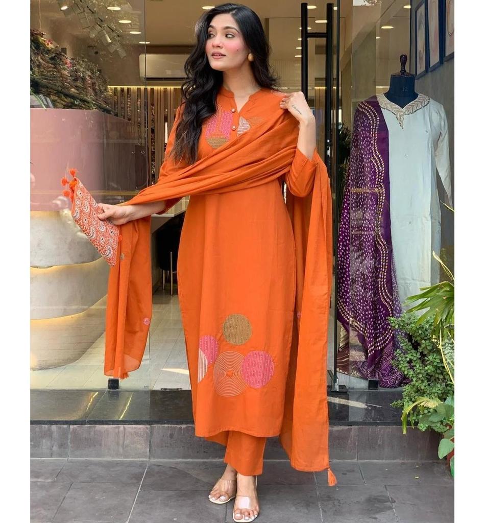 Индийский Болливуд Топ Туника Прямая Курта Сальвар Камиз Комплект Пакистанская Одежда Для Вечеринок Этническая Курти