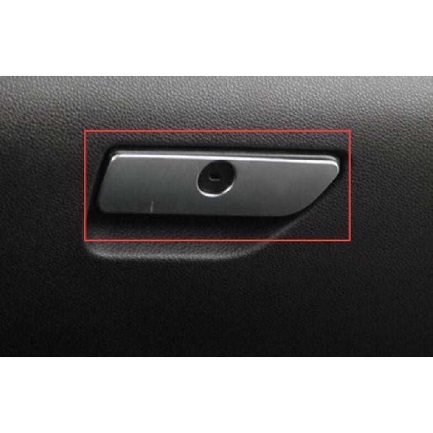 Co-Pilot Storage Box Handle Cover Trim Matte Silver 2011- For Ford Explorer