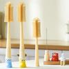 Cup Brush Food Grade Multifunctional 7-in-1 Cleaning Drying Set Portable Travel Storage Box Baby Feeding Bottle Cleaner