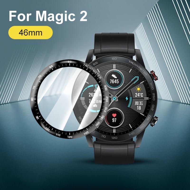 Мягкая защитная пленка из стекловолокна для Huawei Watch GT 2 Honor Magic 2 46 мм GT2e, защитная пленка для экрана смарт-часов GT2 Pro, чехол