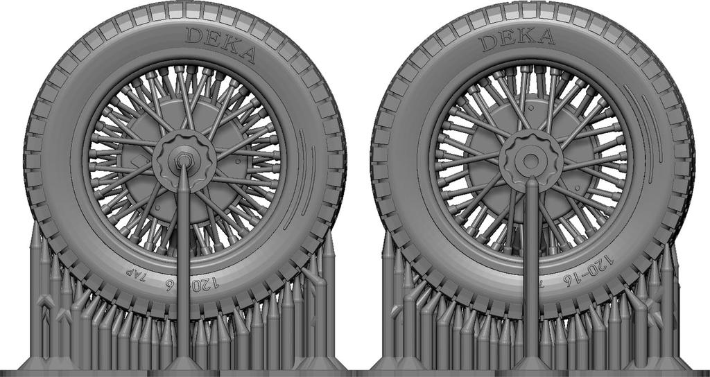 BSK Model Немецкий комплект колес мотоцикла KS750 пластиковые детали модели BSKW35001 1/35 Zündapp (Для Академии)