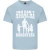 Dad With Three Daughters Funny Fathers Day Unisexs Light Cotton TShirt