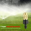 10Pcs Atomizing Nozzle Misting Nozzle Garden Micro Sprinkler  for 4/7mm Hose Garden Lawn Greenhouse