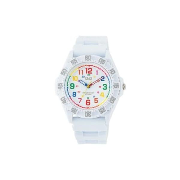 Citizen Men's VR78-001 ( Watch Q&Q) Round Watch White Resin Analog