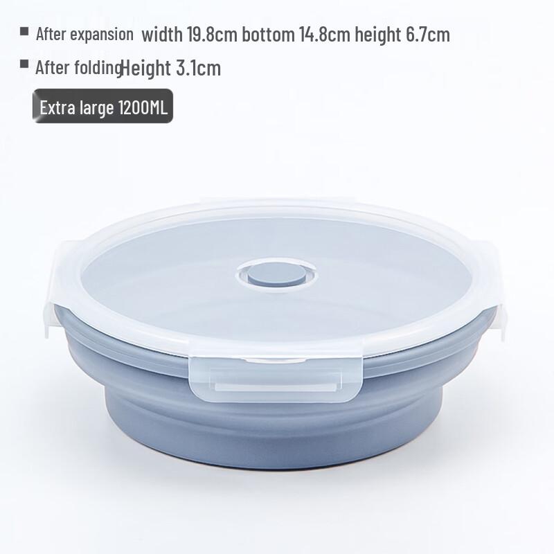 Wutuo Foldable Silicone Lunch Box Set