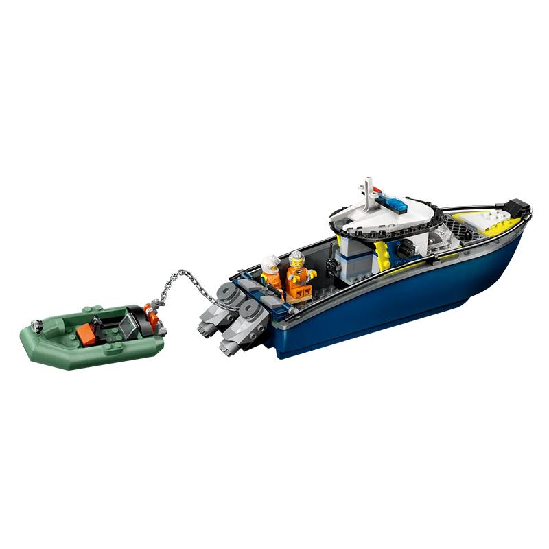 LEGO 60456 Полицейская погоня на лодке Конструктор