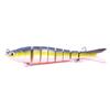 HENGJIA Jointed  Fishing Lures 1Pc 27g Artificial Hard Tackles Wobbler Lifelike  8 Segment Fishing Gears Outdoors