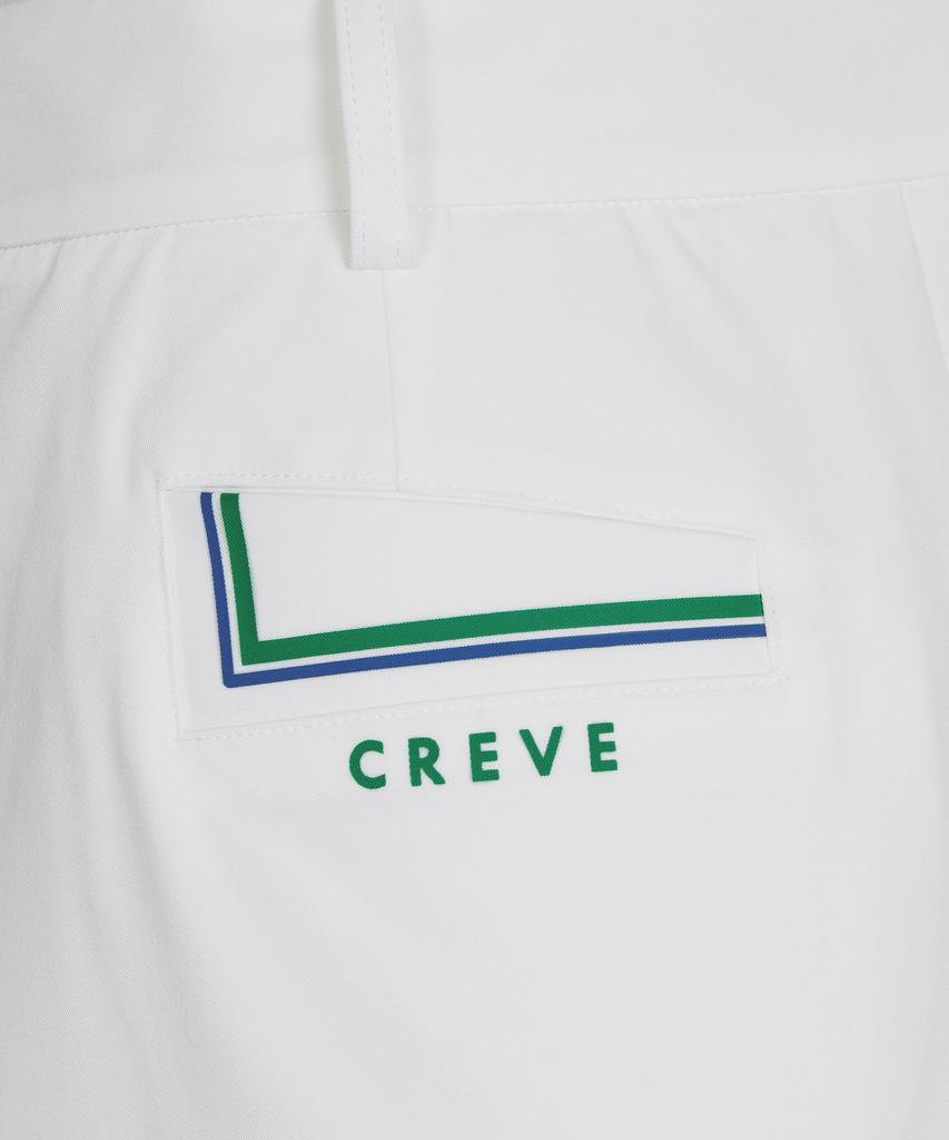 CREVE9 Capri Bermuda Pants Wh