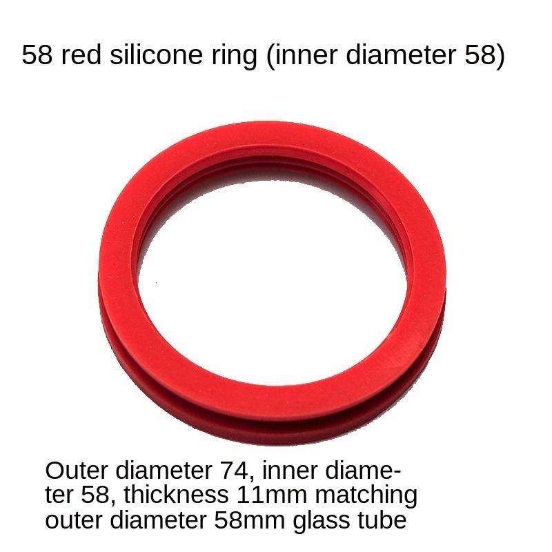 O Ring 20/25/32/47/58/70mm Sealing Ring Silicone Coil Waterproof O Ring Seal for Solar Water Heaters Vacuum Tube Solar Seal Ring
