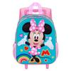 Sac à dos 3D à Roulettes Petit - Disney Minnie Mouse Greet - Turquoise - Taille Unique