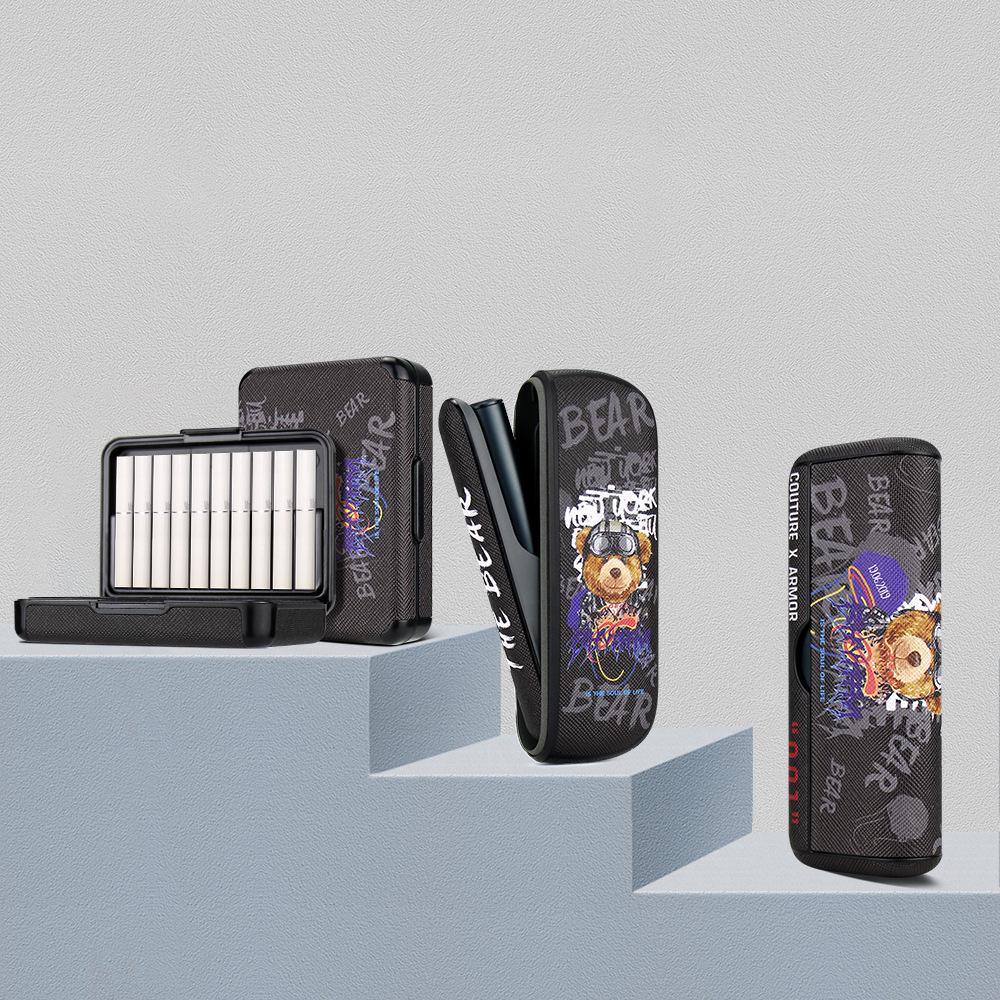 Кожаный чехол для IQO ILUM PRIME ONE - Вмещает 20 стиков SMARTCORE