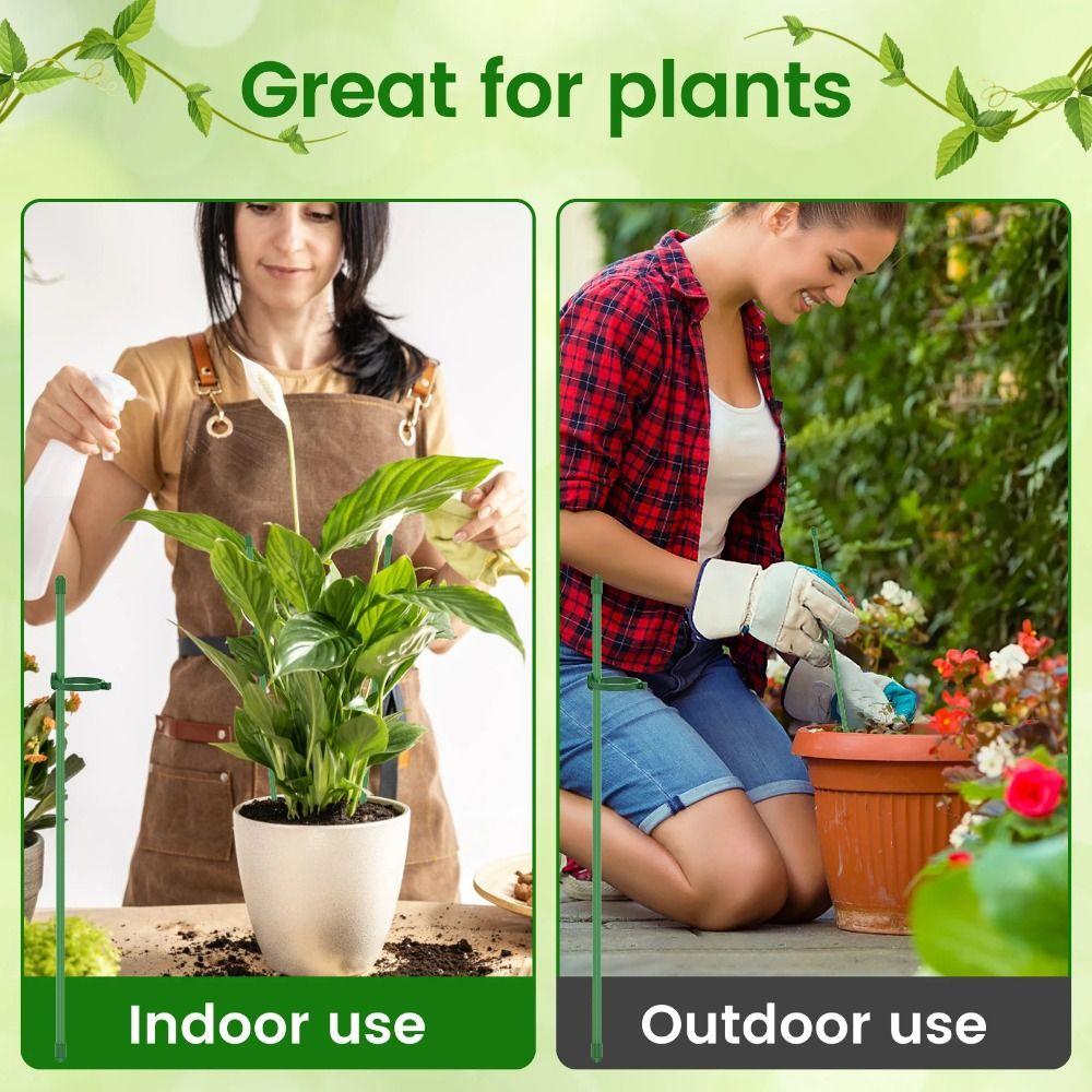 10Pcs Adjustable Plant Climbing Rack Creative Plant Stand Flower Stand Sticks  Garden Accessories