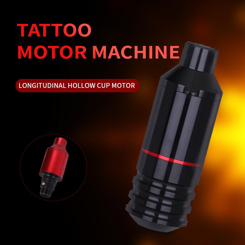 Powerful Motor Tattoo Pen Machine Rotary Professional Short Cartridge Needle Pen Type Tattoo Machine  Aluminum Alloy Body