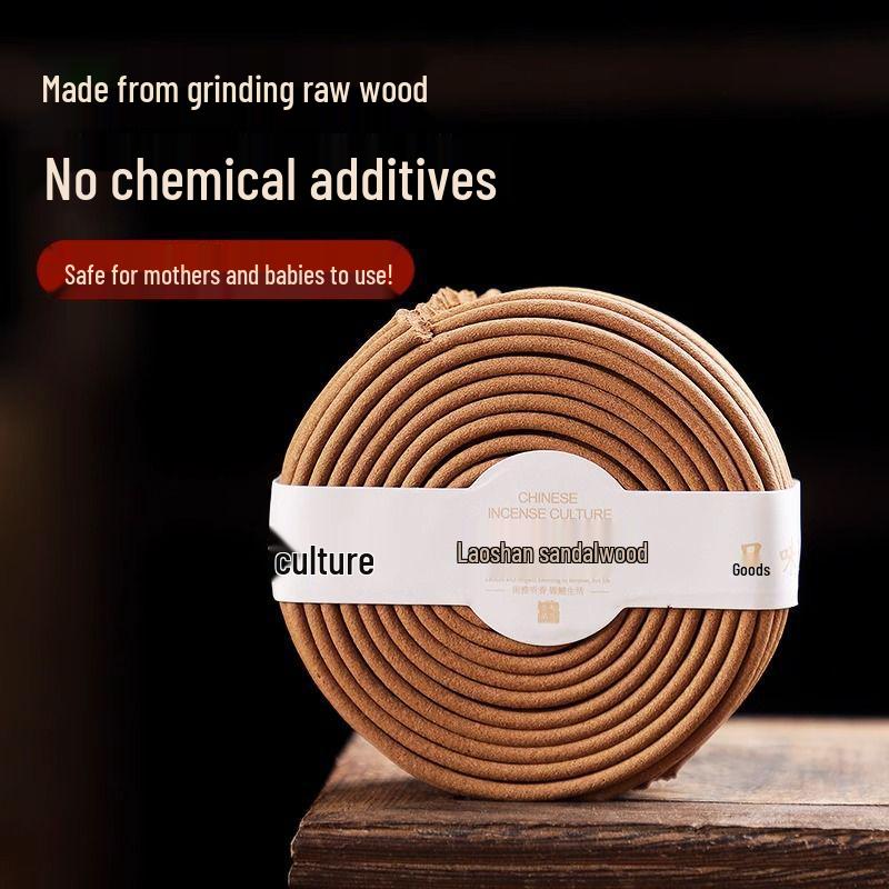 Easy Seat Sandalwood & Agarwood Incense Sticks for Calming and Sleep, with Mugwort Mosquito Repellent, Ideal for Home Bedrooms.