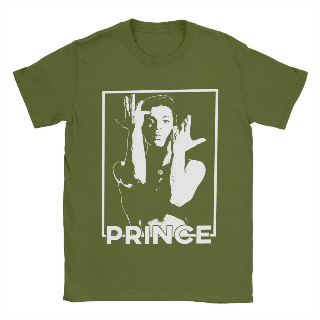 Винтажная футболка с надписью Prince Signature Music Singer для мужчин и женщин, хлопковая футболка с принтом