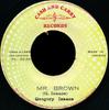 7inch Record GREGORY ISAACS - Mr. Brown NONE Cash & Carry Re 1979 Jamaica Reggae, Ska & Dub Used