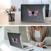 Protective Case for MacBook Pro - BOOLING - 14 Inches - Butterfly Pattern - Rigid Protection - Ultra-light