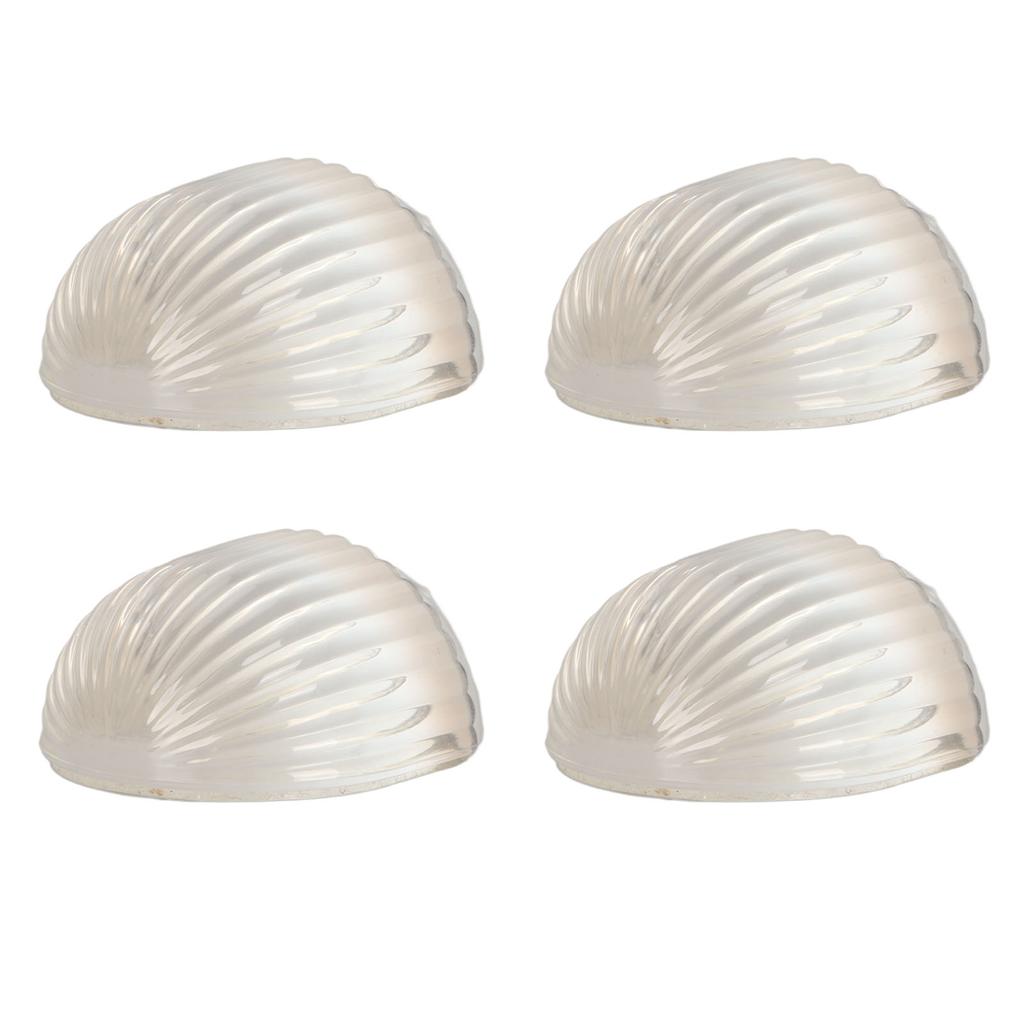 4 шт. акриловый дверной стопор многоцелевой прозрачный предотвращает столкновение самоклеящийся дверной стопор для