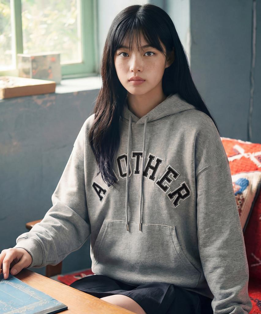 Толстовка 'Еще один день' Серая Hshd2688