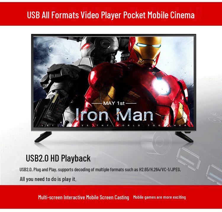 4K Smart LCD TV - Available in 32, 42, 43, 50, 55, 60, and 65-inch Models