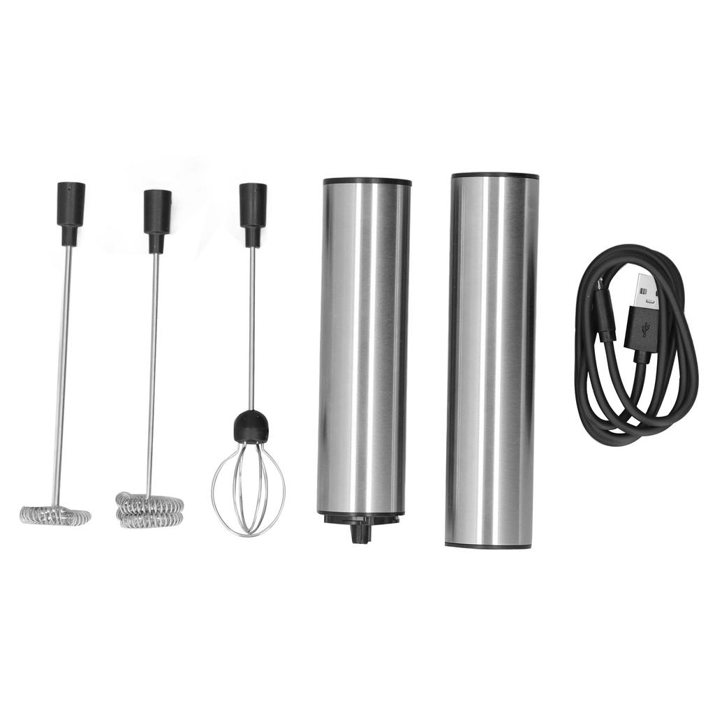 Ручной вспениватель молока, многофункциональный, портативный, легкоочищаемый, с зарядкой через USB, электрический пенообразователь