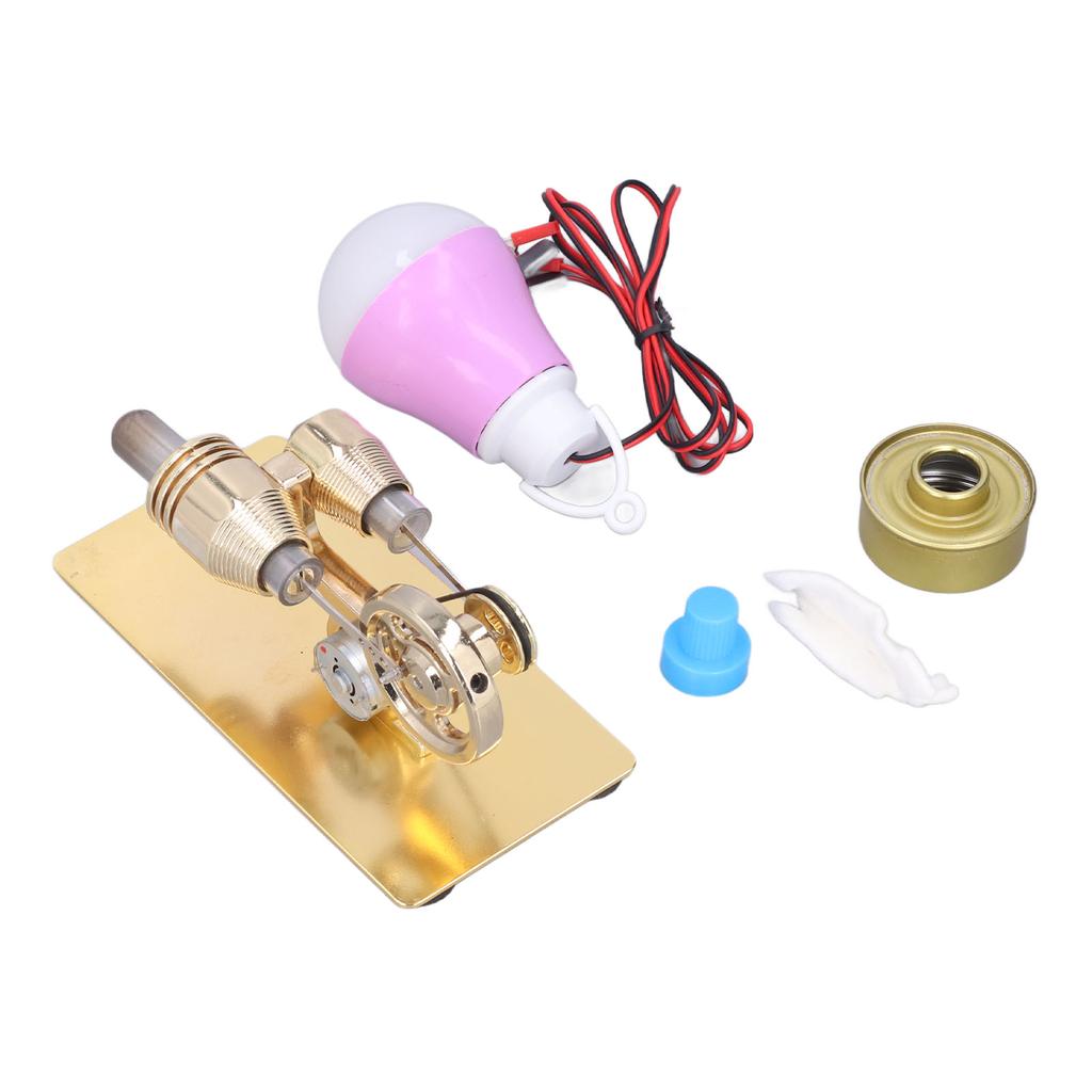 Модель двигателя Стирлинга Полное веселье Изысканный внешний вид Яркий цвет Вызывает интерес Научный