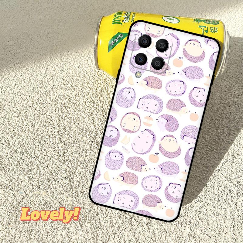 Милый Чехол-Ёжик Для Samsung Galaxy M31 M56 M13 M33 M53 M15 M35 M55 M06 M16 M36 M12 M32 M52 M14 M34 M54